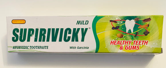 Siddhalepa Supirivicky (Ayuverdic Toothpaste) - Mild - 110g