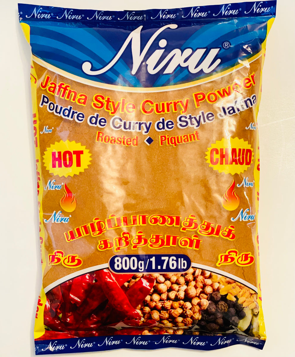 Niru Jaffna Style Roasted Curry Powder(Mild) - 800g – MarsD Lanka